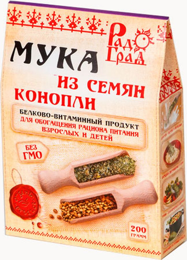 МУКА конопляная 0,2кг