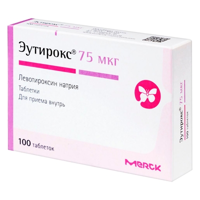 ЭУТИРОКС 75мкг N100 таб. Merck KGaA