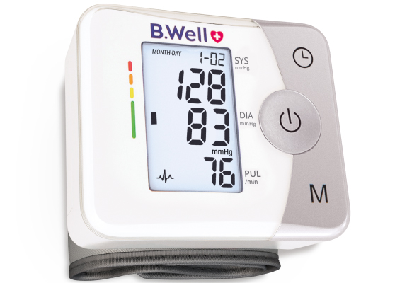 БИ ВЕЛЛ тонометр автоматический MED-57 на запястье B.Well