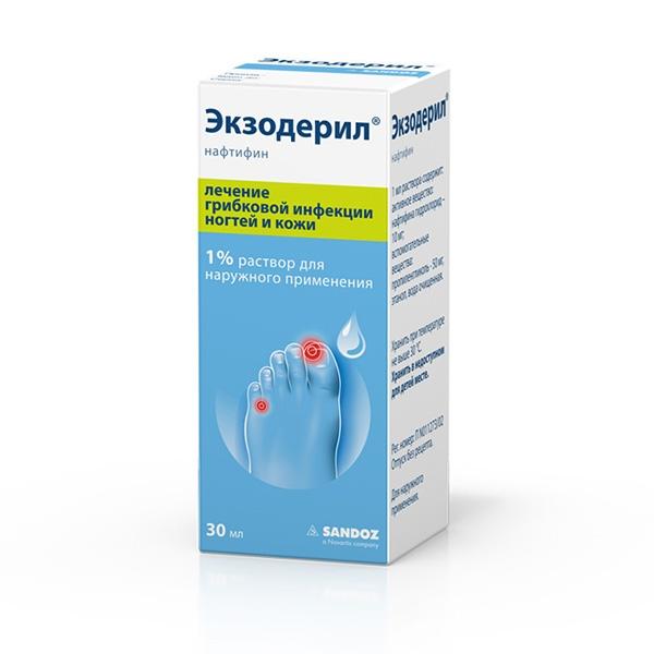 ЭКЗОДЕРИЛ 1% 30мл р-р д/наружного применения Глобофарм фармацойтише Продуктьонс унд Хандельсгезелльшафт мбх ЭКЗОДЕРИЛ 1% 30мл р-р д/наружного применения Глобофарм фармацойтише Продуктьонс унд Хандельсгезелльшафт мбх
