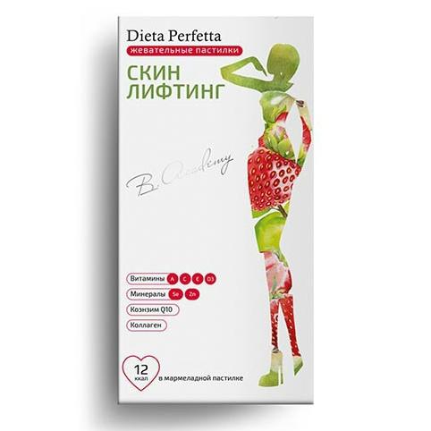 ДИЕТА ПЕРФЕТТА пастилки жевательные Скин лифтинг N30 Пищевые Технологии Нинбо Цзидянь Ко. Лтд