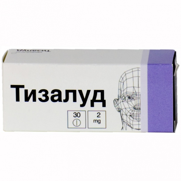 ТИЗАЛУД 2мг N30 таб. Верофарм