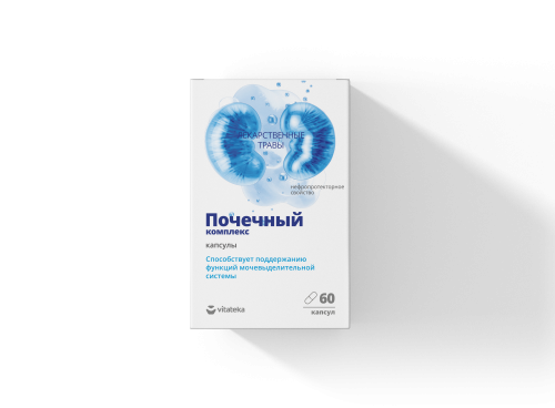 ВИТАТЕКА ПОЧЕЧНЫЙ КОМПЛЕКС д/мочевыделительной системы капс. 300мг N60 Фарм-Про