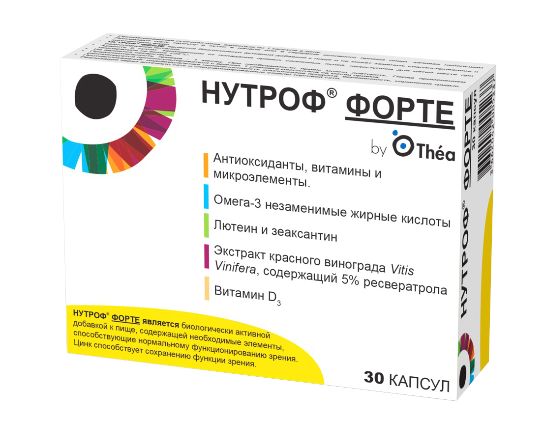 НУТРОФ ФОРТЕ капс. N30 Laboratoires Thea