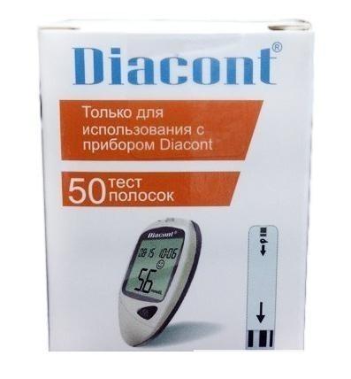 ДИАКОНТ тест-полоски N50 ОК Биотек