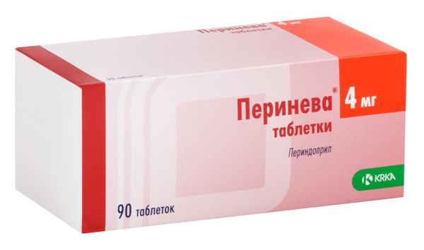 ПЕРИНЕВА 4мг N90 таб. КРКА-Рус