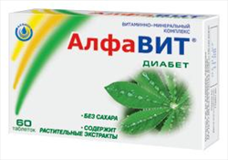 АЛФАВИТ ДИАБЕТ таб. N60 Внешторг Фарма