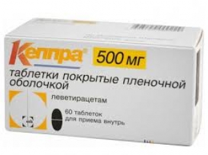 КЕППРА 500мг N30 таб. UCB Pharma S.p.A.