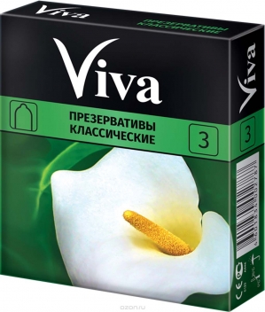 ВИВА презервативы Классические N3 Карекс Индастриз