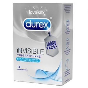 ДЮРЕКС презервативы Инвизибл N18 Реккит бенкизер