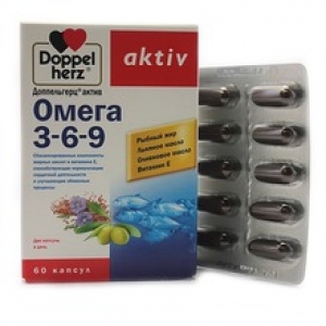 ДОППЕЛЬГЕРЦ АКТИВ ОМЕГА 3-6-9 капс. N60 Queisser Pharma GmbH and Co.