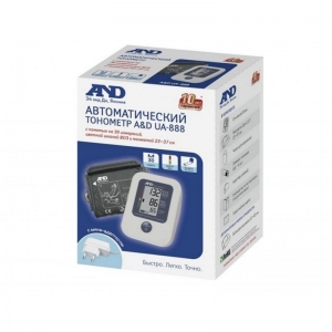 АНД ТОНОМЕТР автоматический UA-888 AC с универсальной манжетой и адаптером AandD Company Ltd.