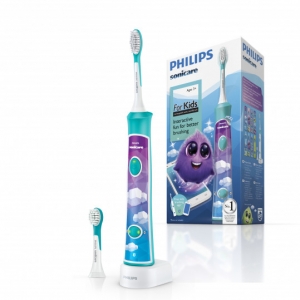 ФИЛИПС СОНИКЕА ФО КИДС зубная щетка электрическая детская HX6322/04 (+насадки 1станд. и 1мини) Philips Consumer Lifestyle B.V.