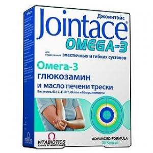 ДЖОИНТЭЙС ОМЕГА-3 капс. 900мг N30 Vitabiotics