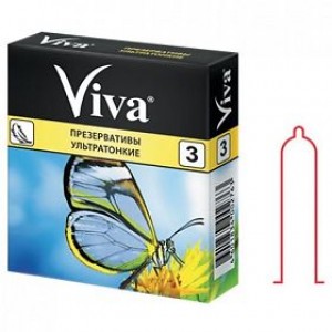 ВИВА презервативы Ультратонкие N3 Карекс Индастриз