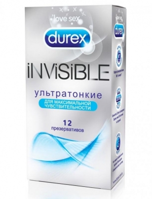 ДЮРЕКС презервативы Инвизибл N12 SSL Healthcare Manufacturing S.A.