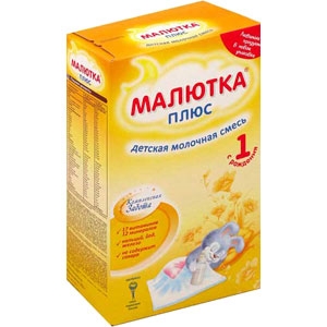 МАЛЮТКА каша молочная Рисовая 4+ 220г Nutricia