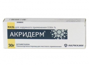 АКРИДЕРМ 0,05% 30г мазь д/наружного применения Акрихин