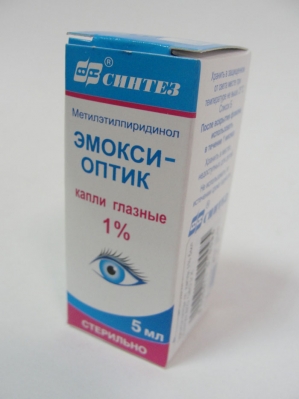 ЭМОКСИ-ОПТИК 1% 5мл N1 капли глазные Синтез