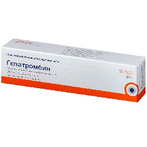 ГЕПАТРОМБИН 500МЕ+3мг+4мг/г 40г крем д/наружного применения Хемофарм А.Д. Вршац