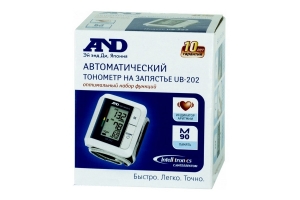 АНД ТОНОМЕТР автоматический UB-202 на запястье AandD Company Ltd.