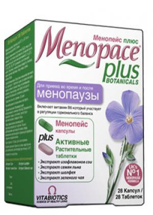 МЕНОПЕЙС ПЛЮС таб+капс N56 Vitabiotics