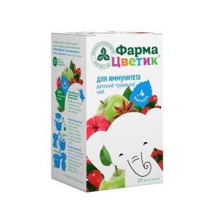 ФАРМАЦВЕТИК чай детский травяной д/иммунитета 1,5г N20 Красногорсклексредства АО