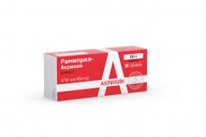 РАМИПРИЛ-АКРИХИН 2,5мг N30 таб. Акрихин