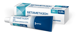 БЕТАМЕТАЗОН 0,05% 30г крем д/наружного применения ВЕРТЕКС