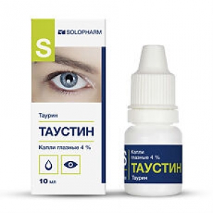 ТАУСТИН 4% 10мл капли глазные (ранее Таурин-СОЛОфарм) Гротекс