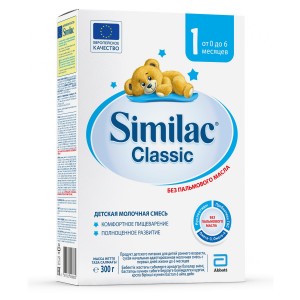 СИМИЛАК 1 300г смесь молочная д/детей Arla Foods amba Arinco Дания 