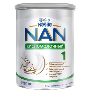 НЕСТЛЕ НАН КИСЛОМОЛОЧНЫЙ 1 смесь молочная 400г Nestle