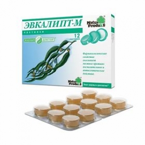 ЭВКАЛИПТ-М N12 пастилки Натурпродукт