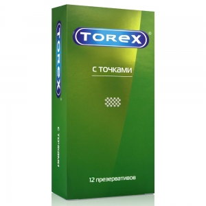 ТОРЕКС презервативы С точками N12 Бергус ООО