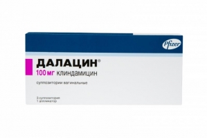 ДАЛАЦИН 100мг N3 суппозитории вагинальные Pharmacia and Upjohn Company