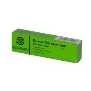 ДЕКСА-ГЕНТАМИЦИН 2,5г мазь глазная Ursapharm Arzneimittel GmbH