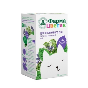 ФАРМАЦВЕТИК чай детский травяной д/спокойного сна 1,5г N20 Красногорсклексредства АО