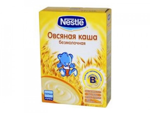 НЕСТЛЕ каша б/молочная овсяная 5+ 200г Nestle