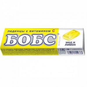 БОБС леденцы медово-лимонные 35г МАК-Иваново
