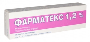 ФАРМАТЕКС 1,2% 72г крем вагинальный Лаборатории Шемино